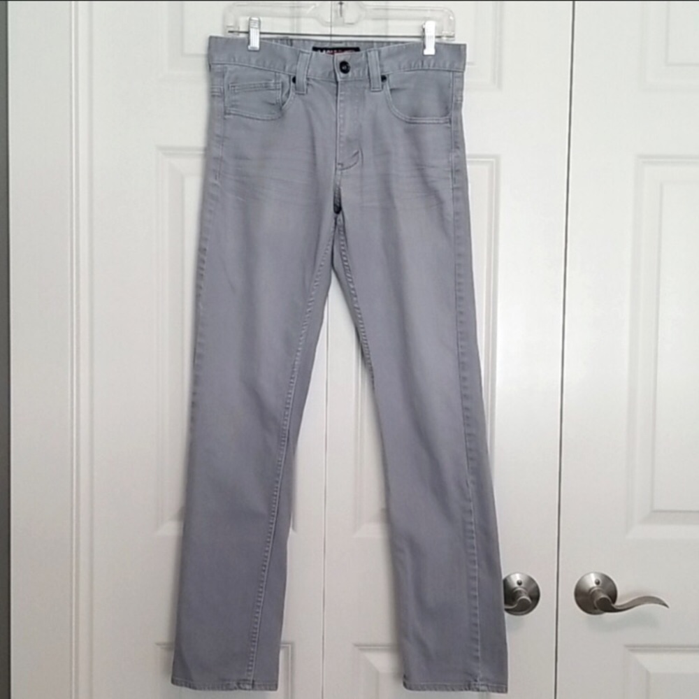 Tony Hawk gray/grey skinny jeans, tag reads 30x32 but actually 30x30